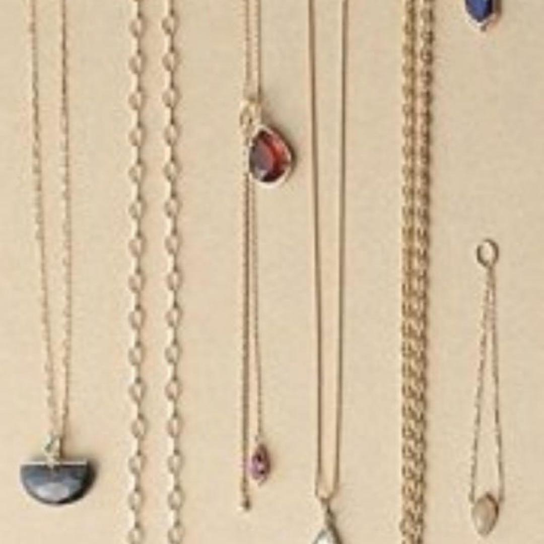 agete アガット 10K ガーネット&ラブラドライドのタブレットチャーム