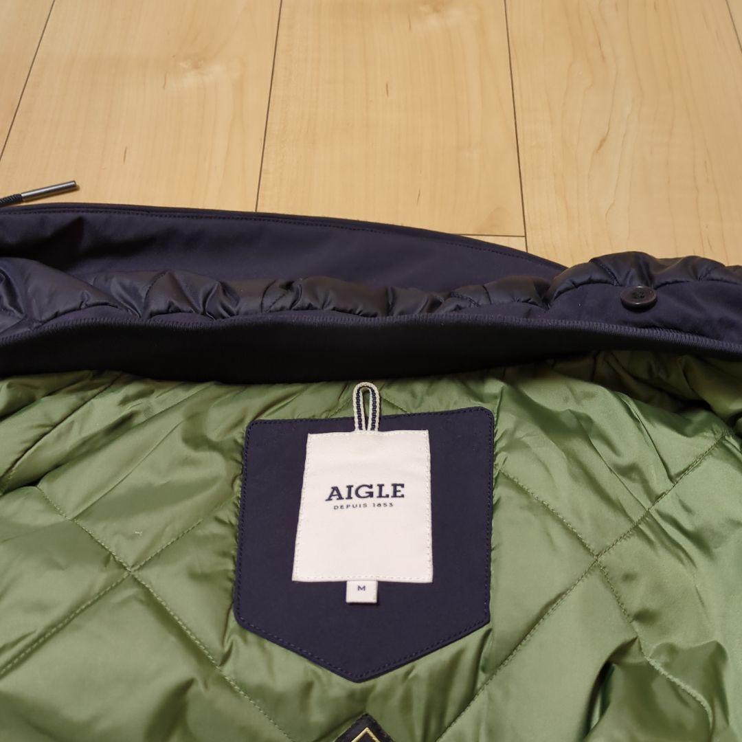 【最終値下げ】1/17迄 AIGLE ゴアテックス モコピ コート モッズコート