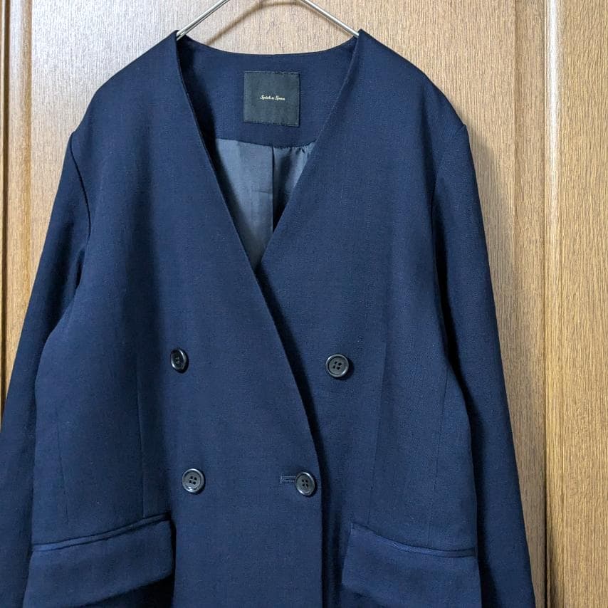 良品 Spick & Span オックスVカラージャケット