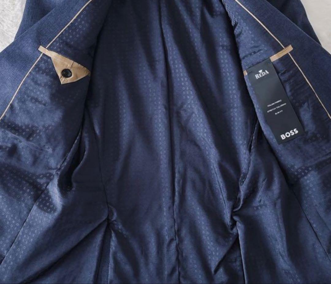 HUGO BOSS スーツ セットアップ ネイビー REDA
