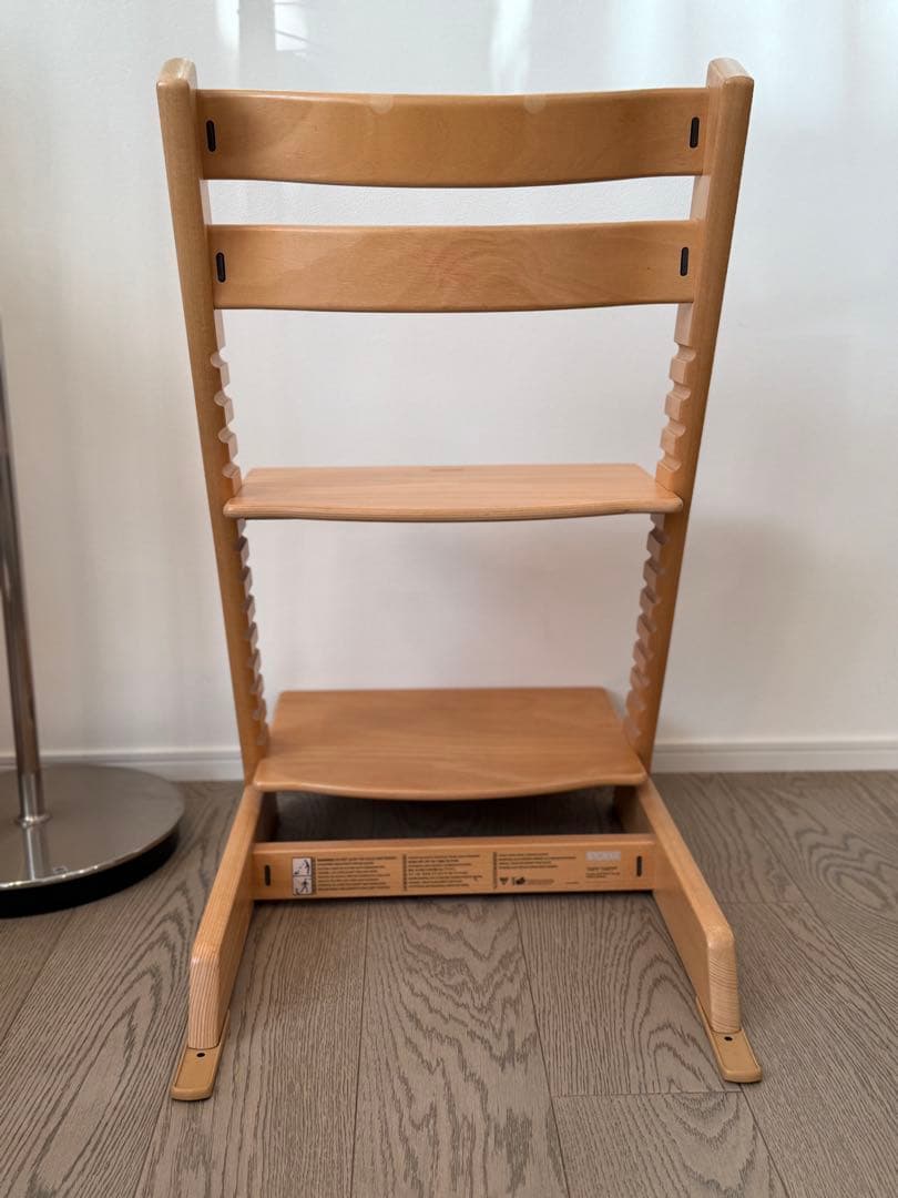 ストッケ　ナチュラル　チェア　ストライプカバーセット