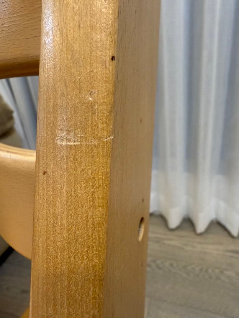 ストッケ　ナチュラル　チェア　ストライプカバーセット