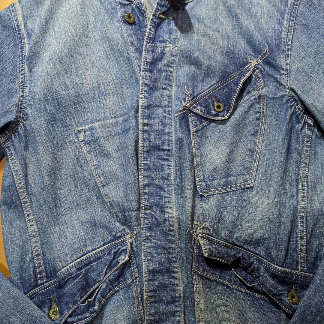 Johnbull デニムコート カバーオール