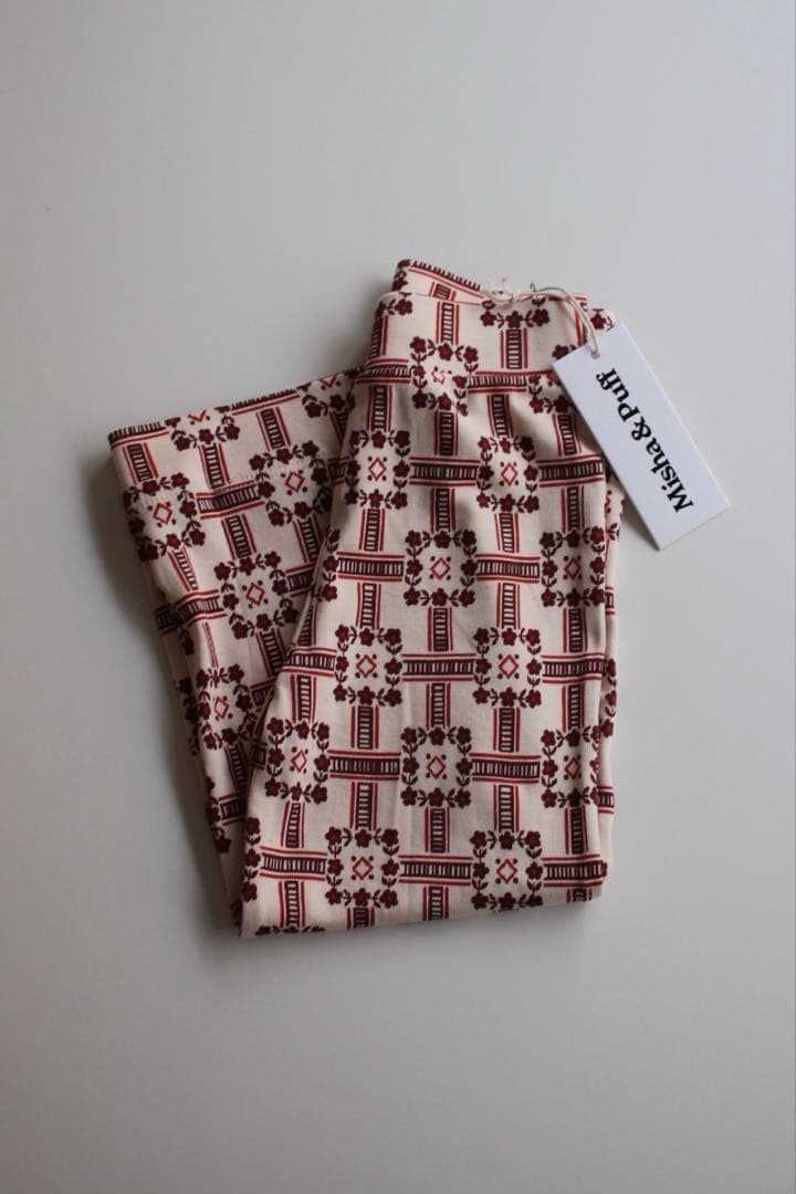 ボトムス・スパッツ misha and puff A-Pant Railroad Floral 3y