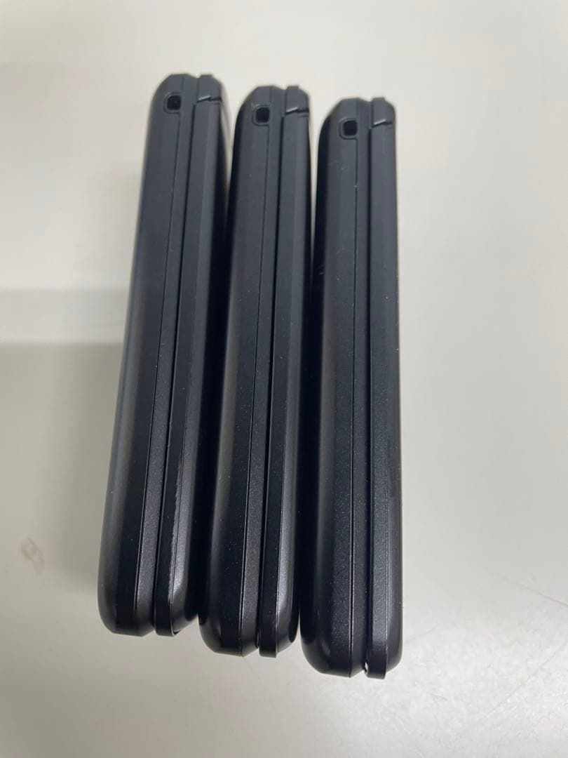 SoftBank 京セラ DIGNO A202KC 黒 ガラケー 携帯電話 ３台