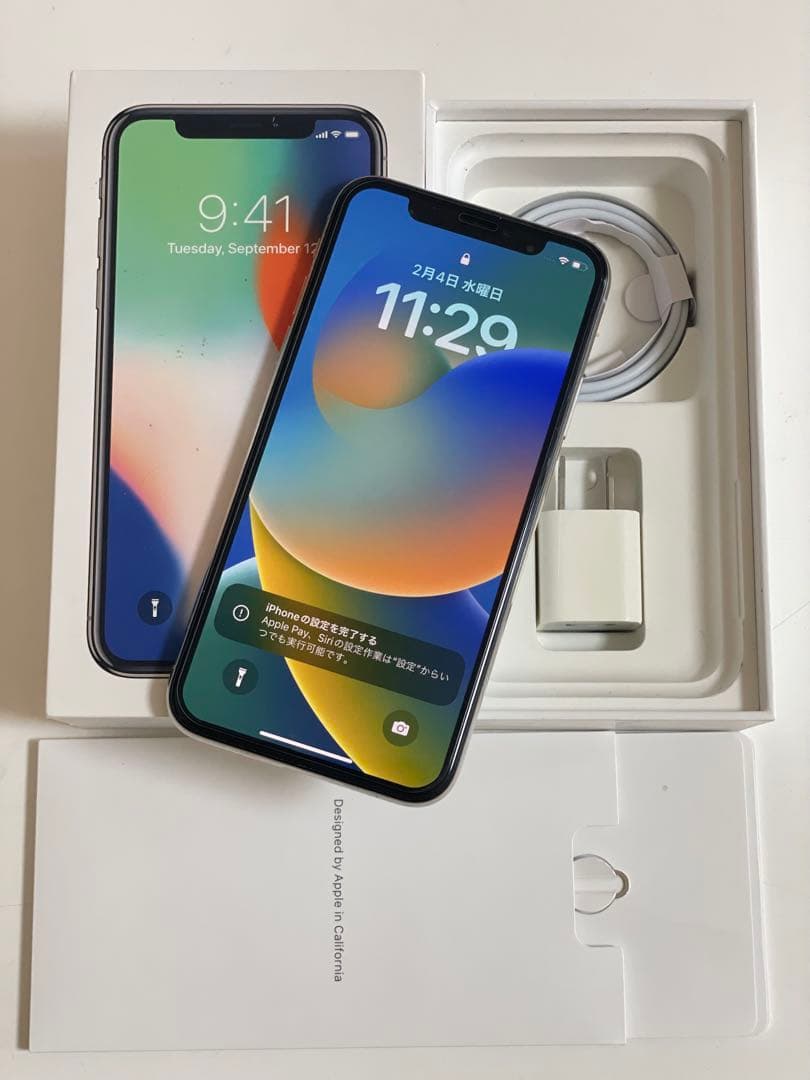 Iphone X 256GB SIMフリー96%