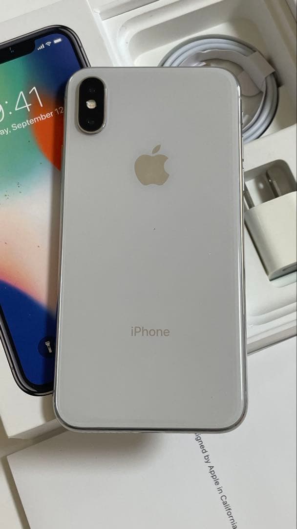Iphone X 256GB SIMフリー96%