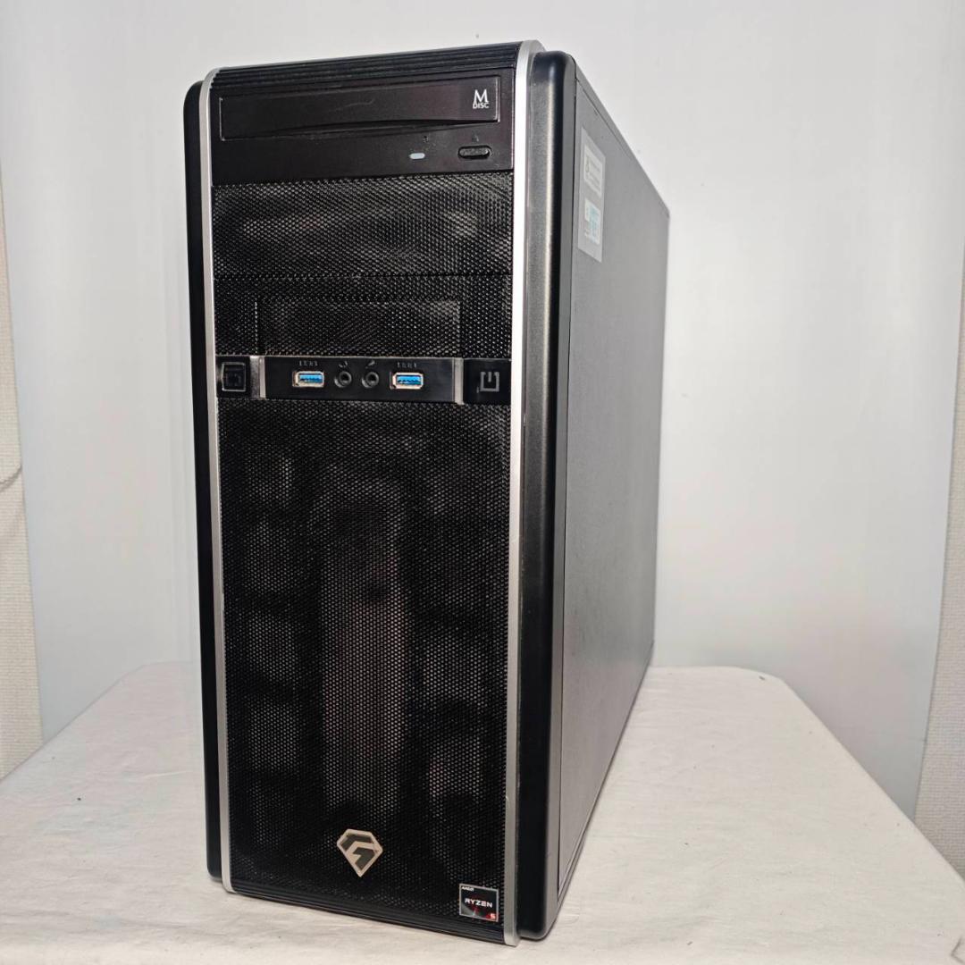 ゲーミングPC/Ryzen7/500GB/GTXグラボ/MS Office搭載