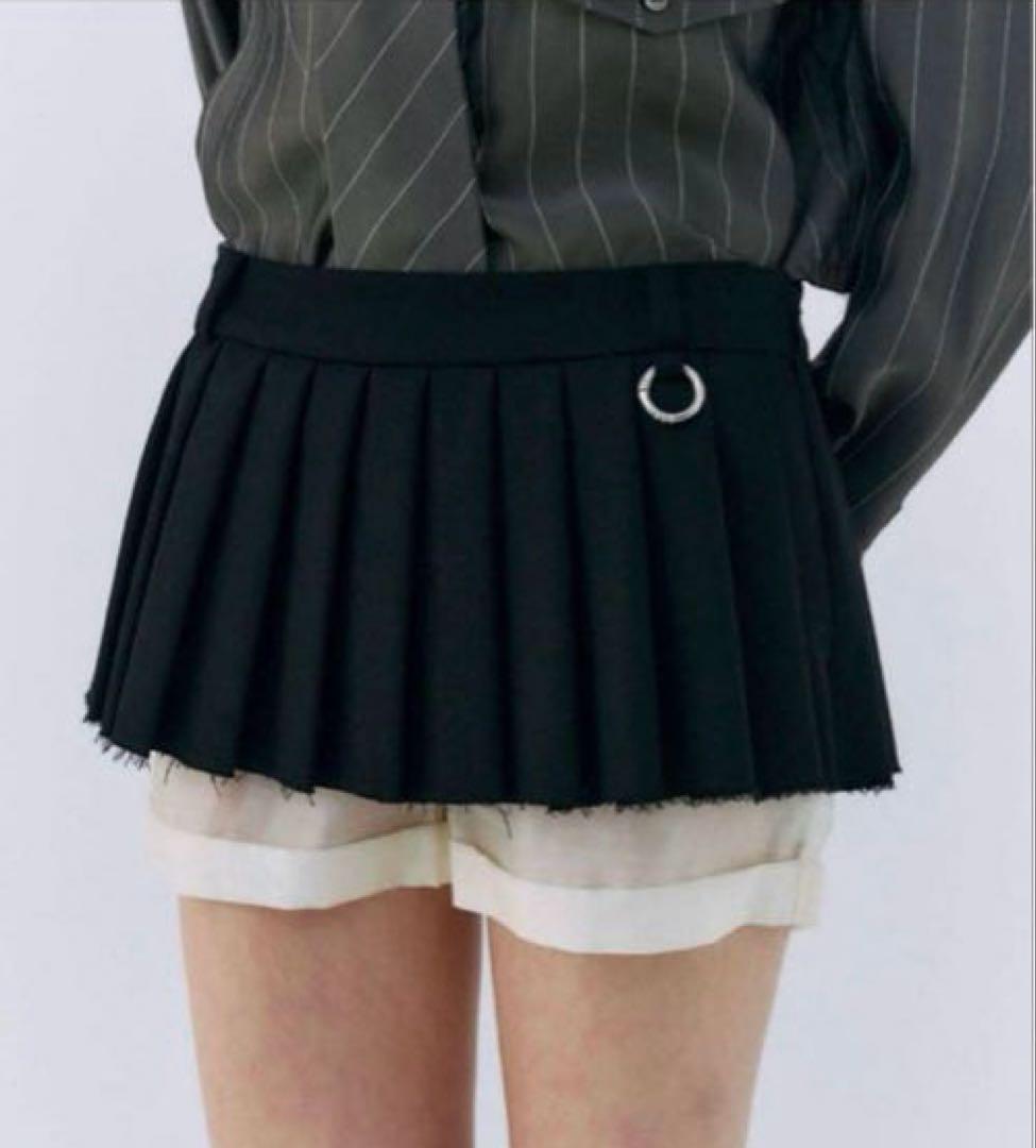 【JOSEMOON】PLEATS MINI SKIRT プリーツミニスカート