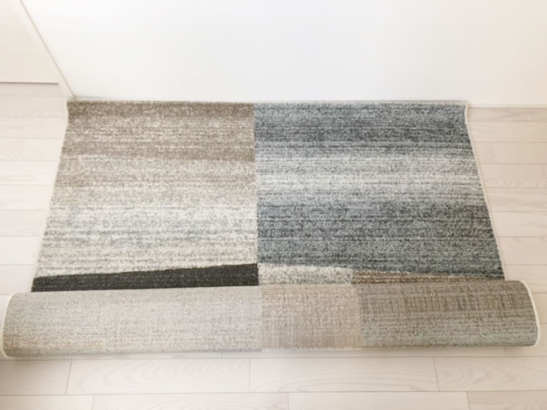 Prevell プレーベル ウィルトンカーペット 160×230cm ブルー