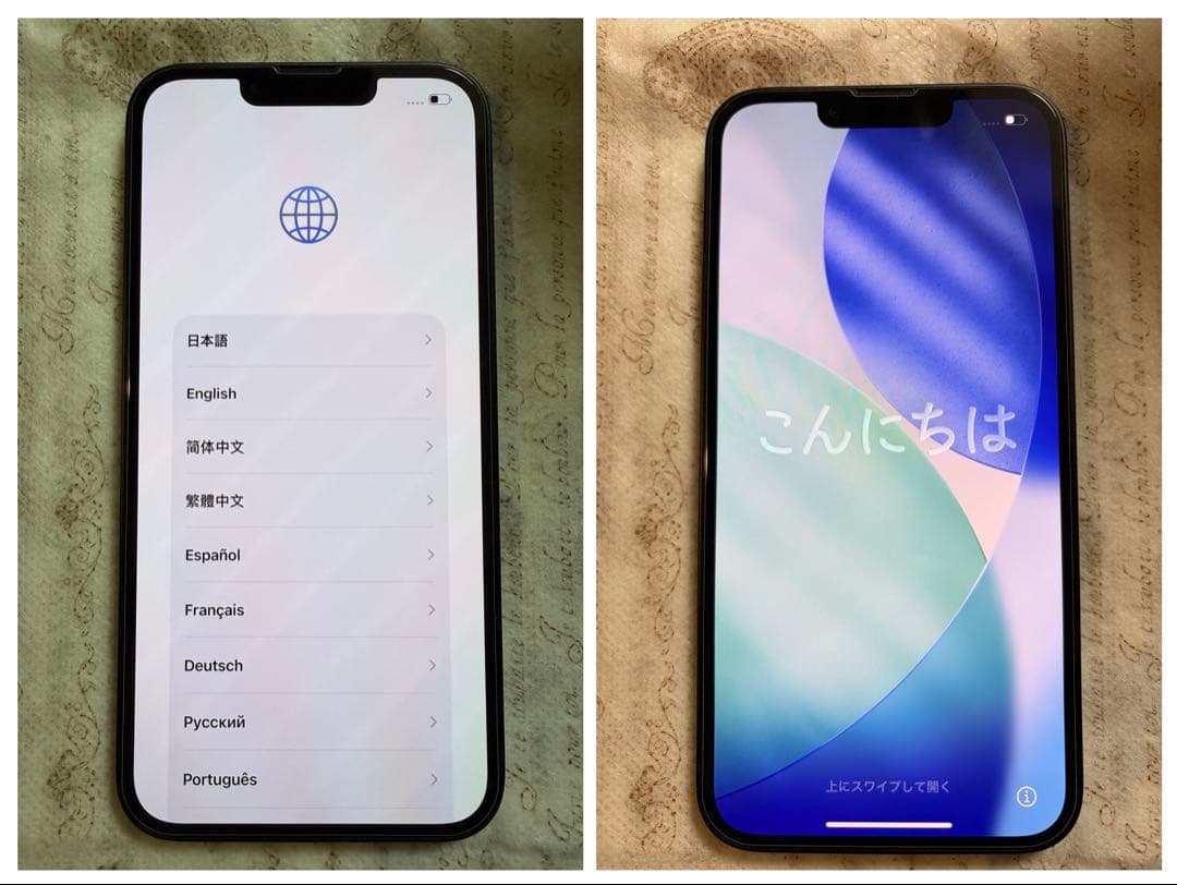 iPhone16e 128GB ブラック SIMフリー Apple 傷あり