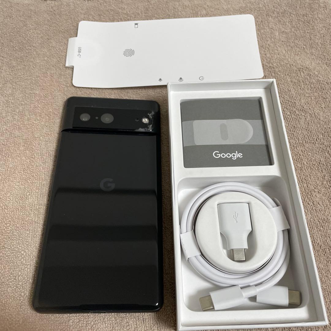 Google Pixel 7 128 GB SIMフリー、Spigen製カバー付