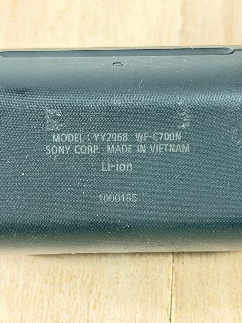 新品・未使用 SONY WF-C700N ブラック ノイズキャンセリング