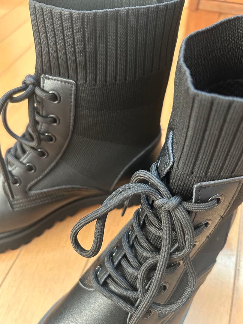 tsubomi⭐︎サイドゴアブーツ ブラック