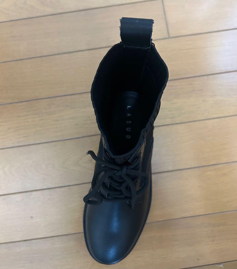 tsubomi⭐︎サイドゴアブーツ ブラック