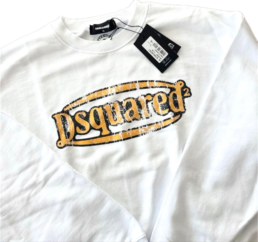 定価7.1万 24SS準新作・新品・タグ付 ロゴ スウェットシャツ サイズXL