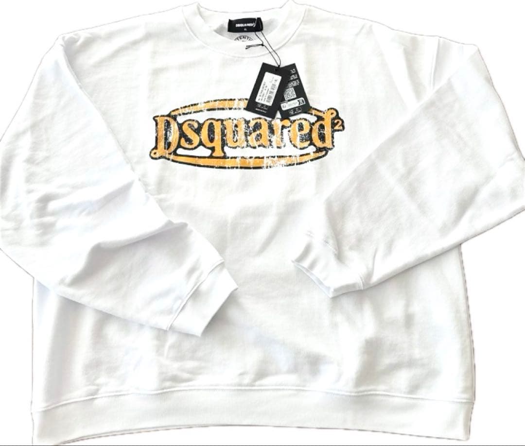 定価7.1万 24SS準新作・新品・タグ付 ロゴ スウェットシャツ サイズXL