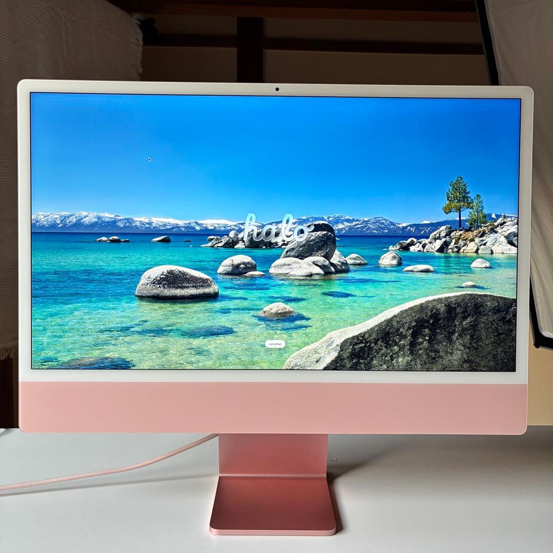 Apple iMac 24インチ ピンク M1 8GB 256GB
