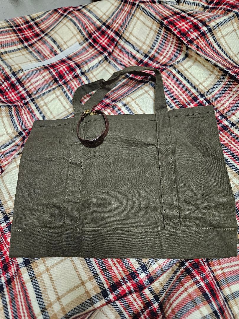 NOBITO オリーブグリーン エコバッグ