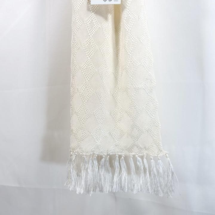 ★未使用★マルタンマルジェラ　シルク　レースアップストール　margiela