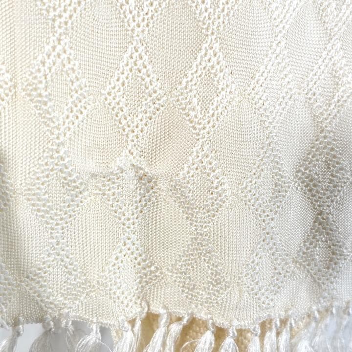 ★未使用★マルタンマルジェラ　シルク　レースアップストール　margiela