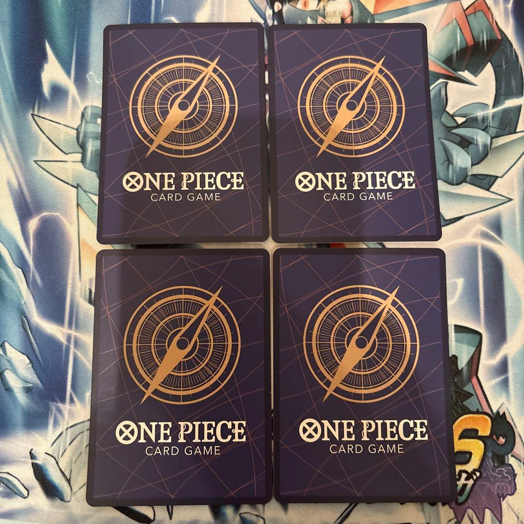 モンキー・D・ルフィ バンダイカードフェスタ プロモ パラレル 4枚