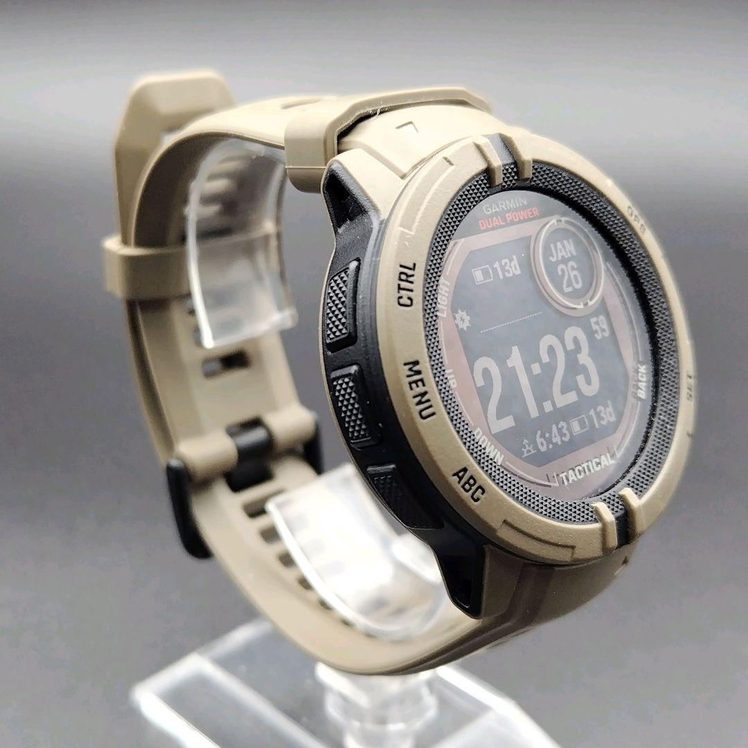 GARMIN Instinct 2 Dual Power　美品　充電ケーブル付き