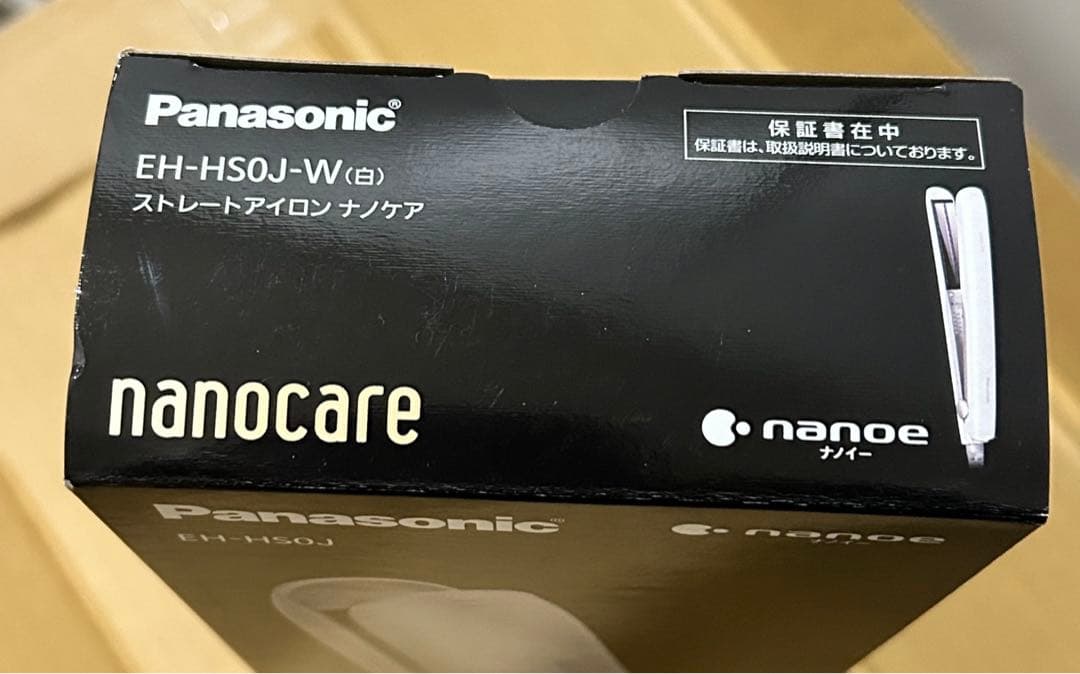 Panasonic ストレートアイロン ナノケア ホワイト