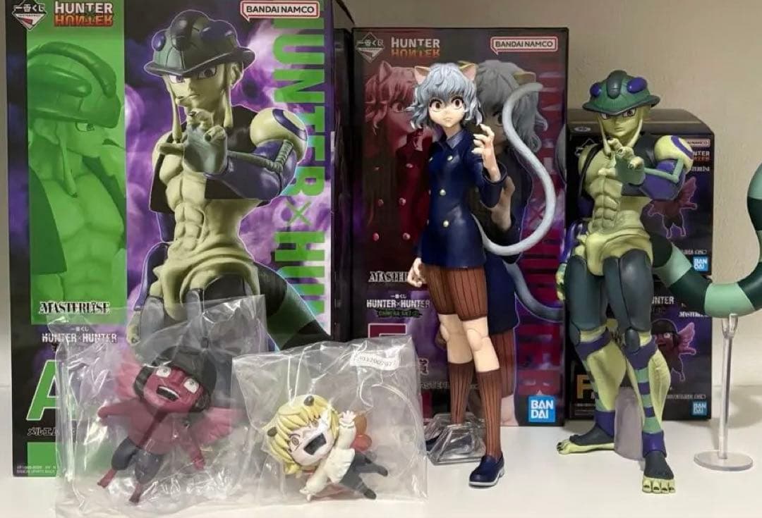 ハンターハンター　一番くじ　フィギュア　4体セット売り
