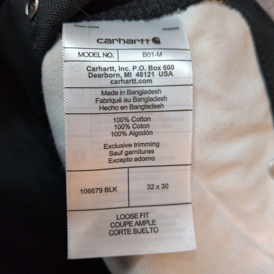 新品未使用　carhartt カーハート　ダブルニー　32×30　ワークパンツ