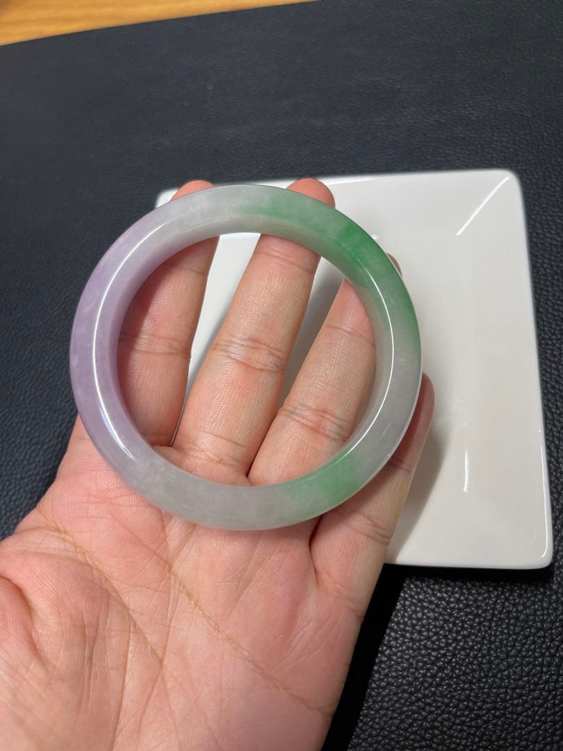 専用ページ❗️赤字❣️春彩翡翠バングル