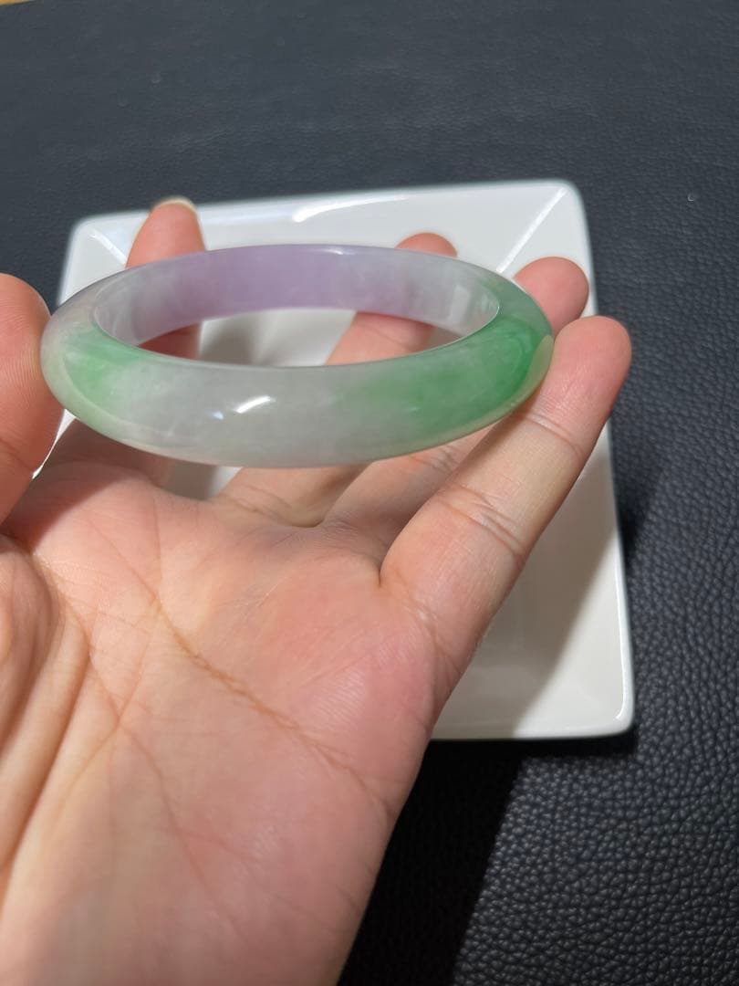 専用ページ❗️赤字❣️春彩翡翠バングル