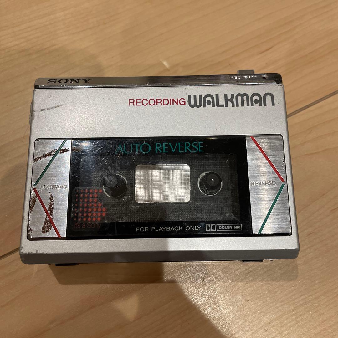 SONY WALKMAN WM-R55 ジャンク品 通電確認のみ