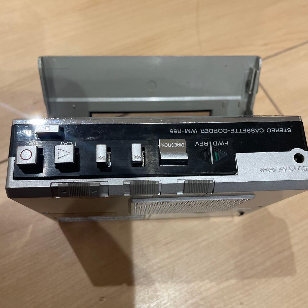 SONY WALKMAN WM-R55 ジャンク品 通電確認のみ