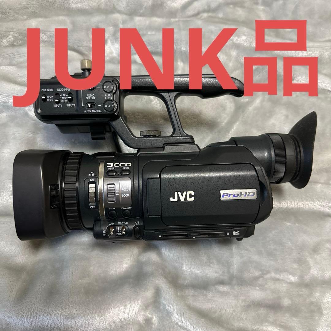 JUNK!! JVC ProHD 3CCD業務用ビデオカメラ本体
