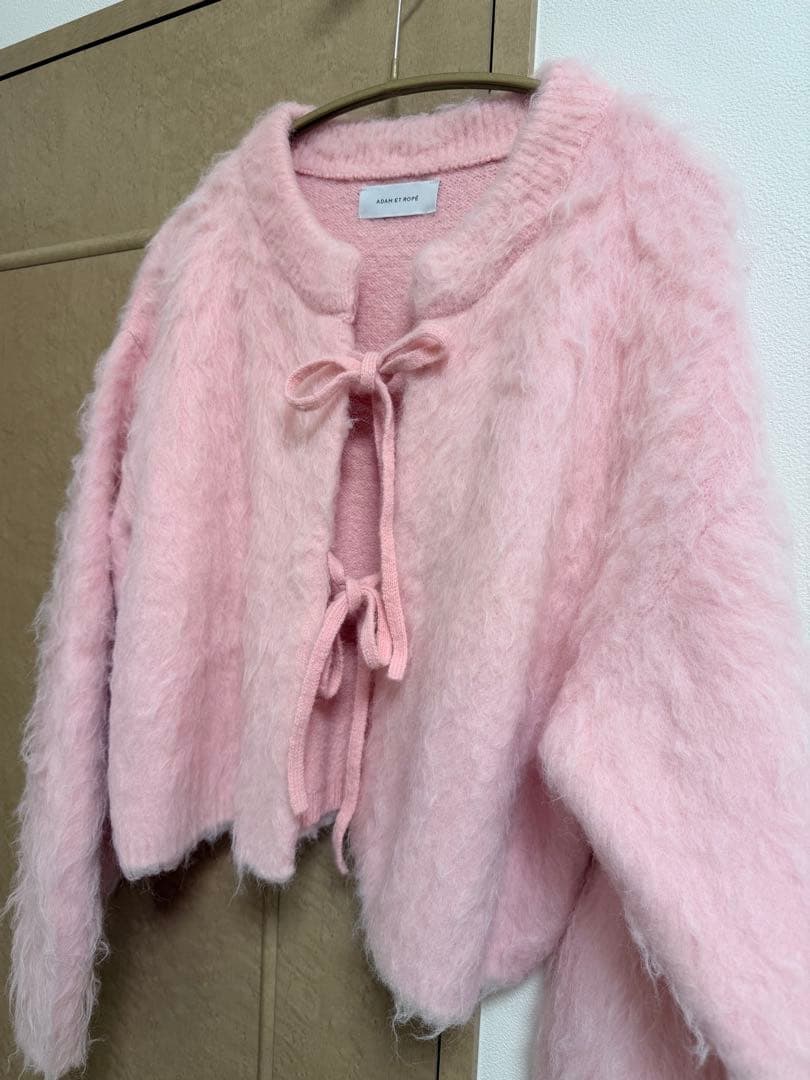 ADAM ET ROPÉ FEMME アルパカフラッフィーカーディガン