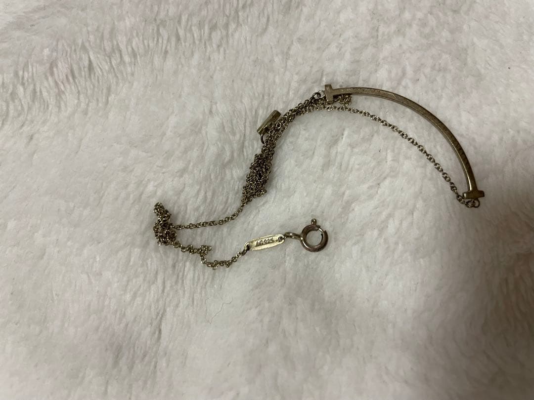 ティファニー　スマイルペンダント　絡まり有り。