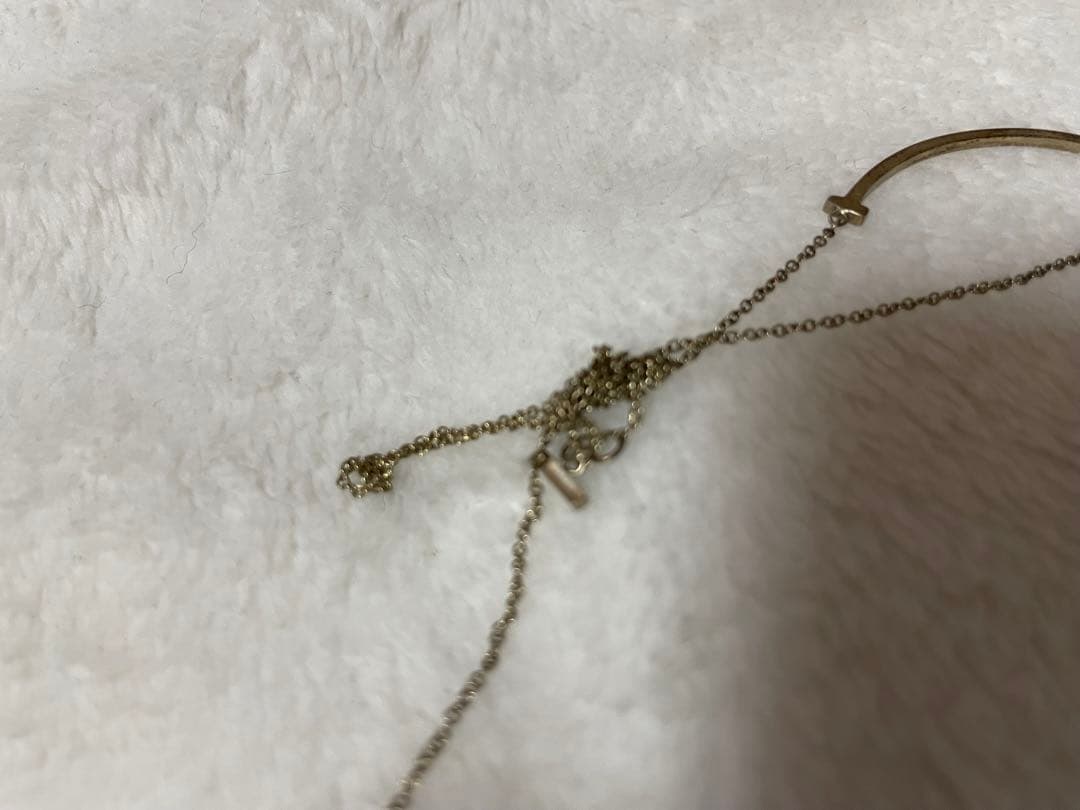 ティファニー　スマイルペンダント　絡まり有り。