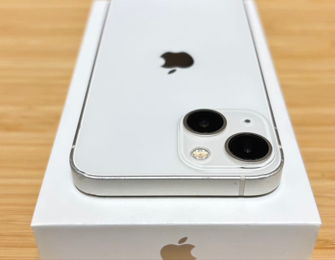 【新品バッテリー】iPhone 13 mini 128GB スターライト　本体