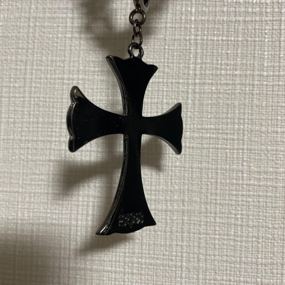 black peace now クロスネックレス BPN ブラックピースナウ