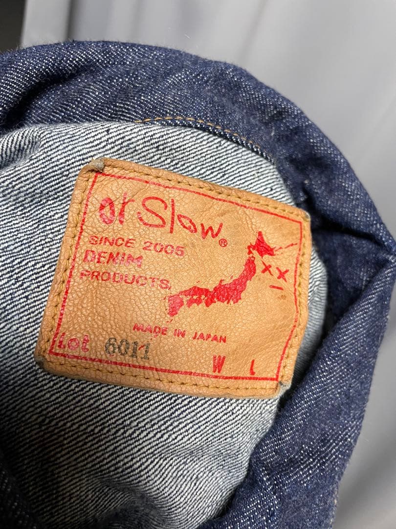 orSlow TYPE1 PLEATED FRONT DENIM 1st デニム