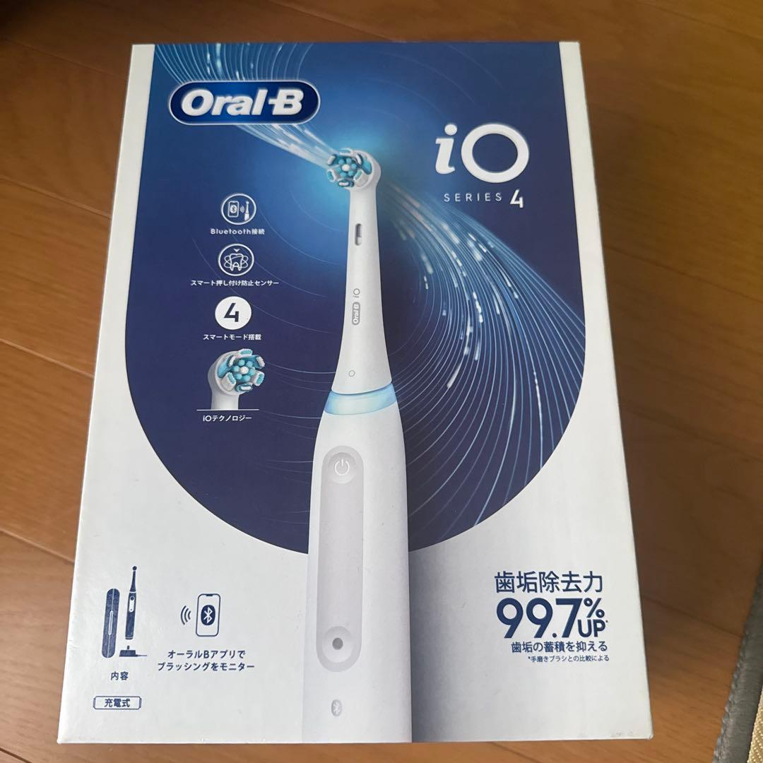 【保証書付】ブラウン オーラルB 電動歯ブラシ iOシリーズ iO4
