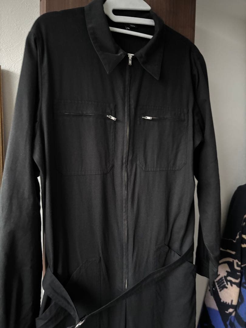 Agnès b. ブラックオーバーオール 36