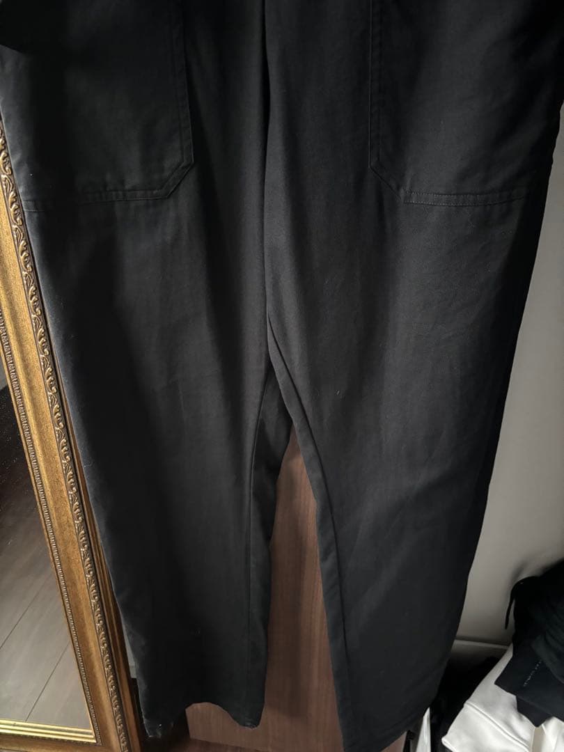 Agnès b. ブラックオーバーオール 36