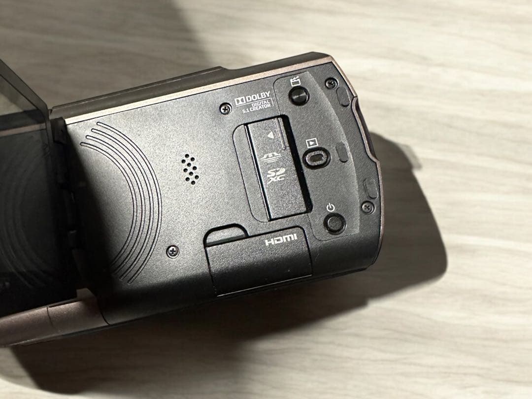 SONY FDR-AX45 4Kビデオカメラ 追加バッテリーと充電器付　ブロンズ