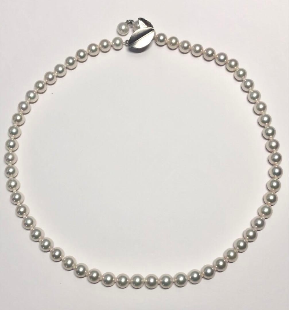 【美品】カシェ　アコヤ真珠　ネックレス