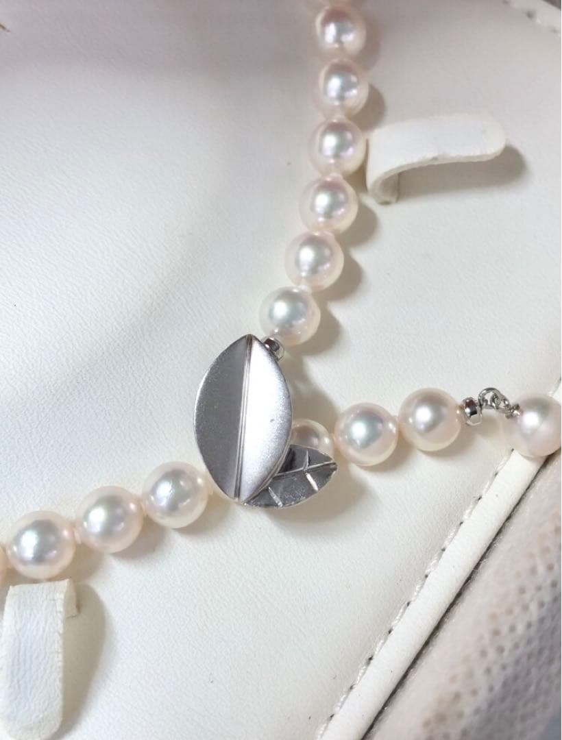 【美品】カシェ　アコヤ真珠　ネックレス