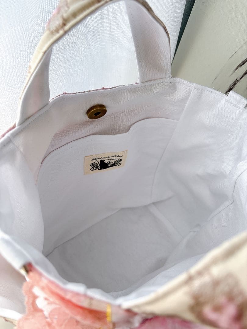 あ*き様 コヤンイサムチョン　バック　ピンクレオパード　ハンドメイド