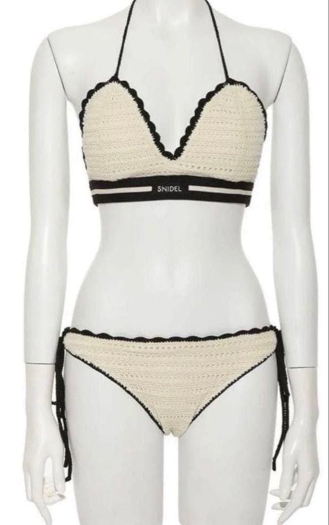 SNIDEL スナイデル　リュックセット　クロシェビキニ