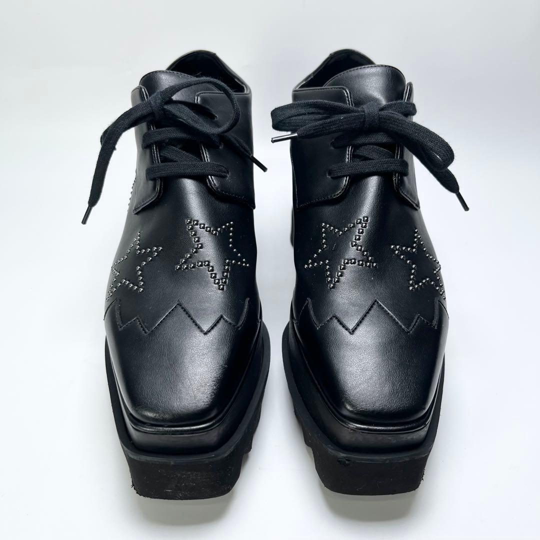 STELLA McCARTNEY　プラットフォームシューズ　Elyse　スタッズ
